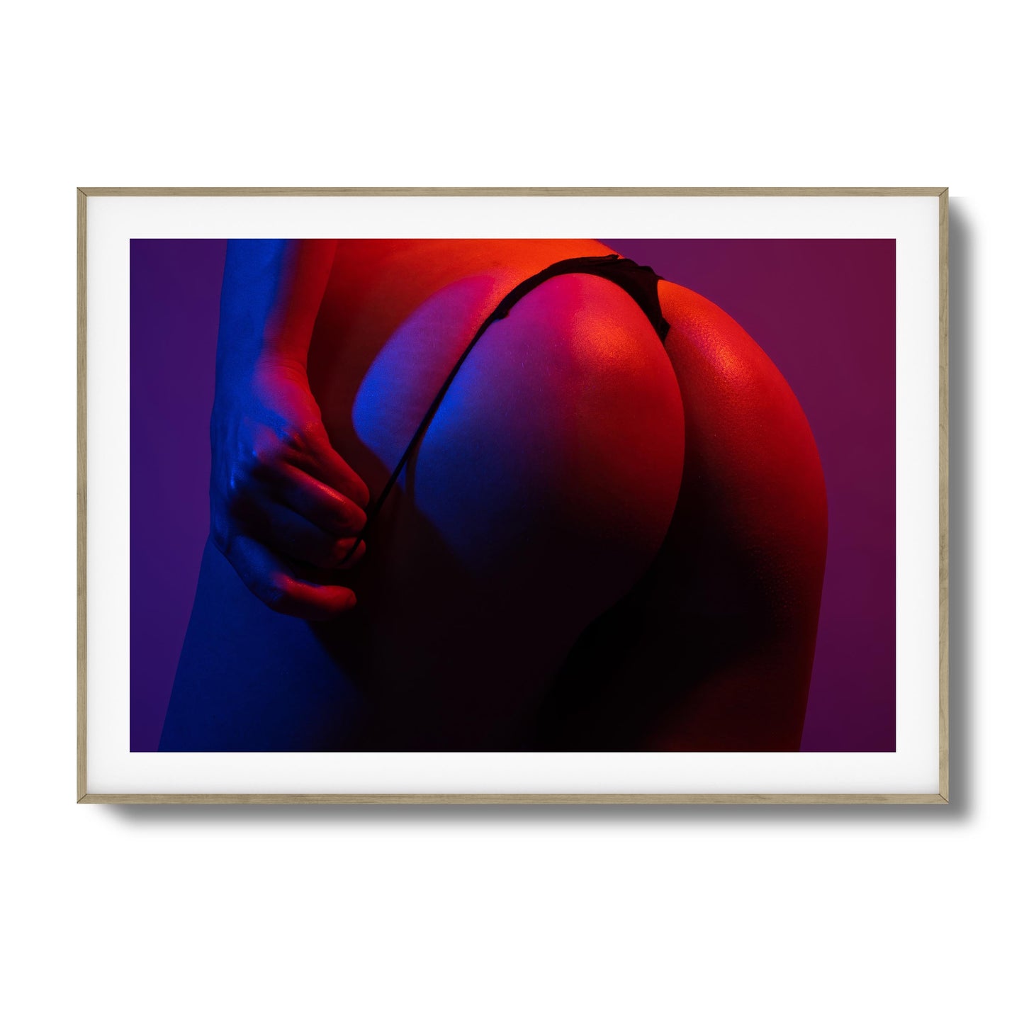 Pull It Down Framed Art