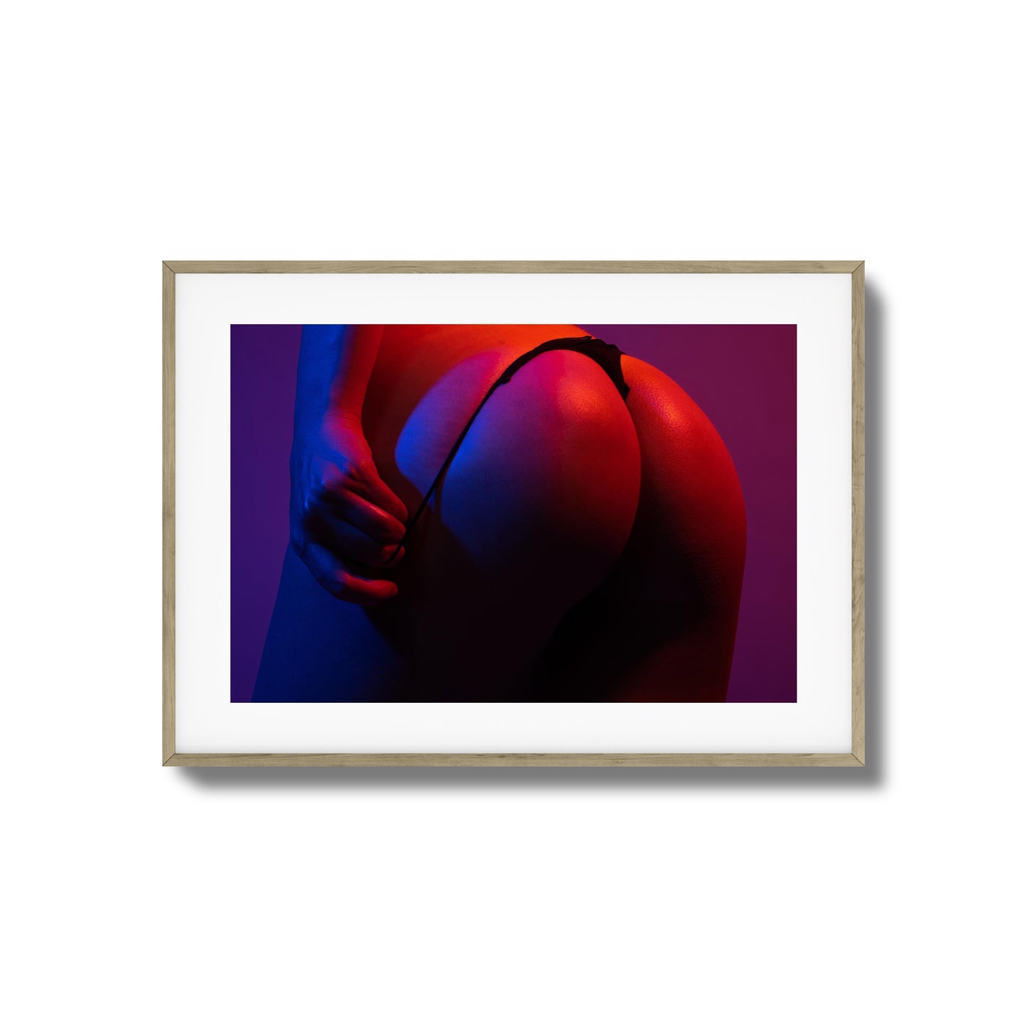 Pull It Down Framed Art