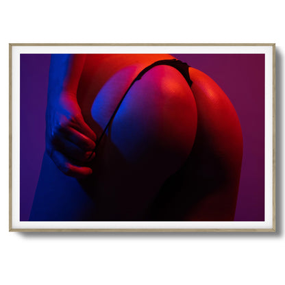 Pull It Down Framed Art