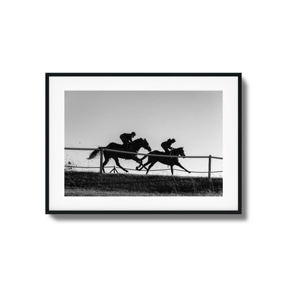 Racing Souls on the Horizon Framed Art