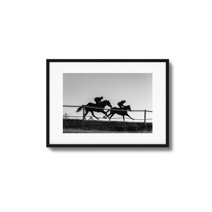 Racing Souls on the Horizon Framed Art