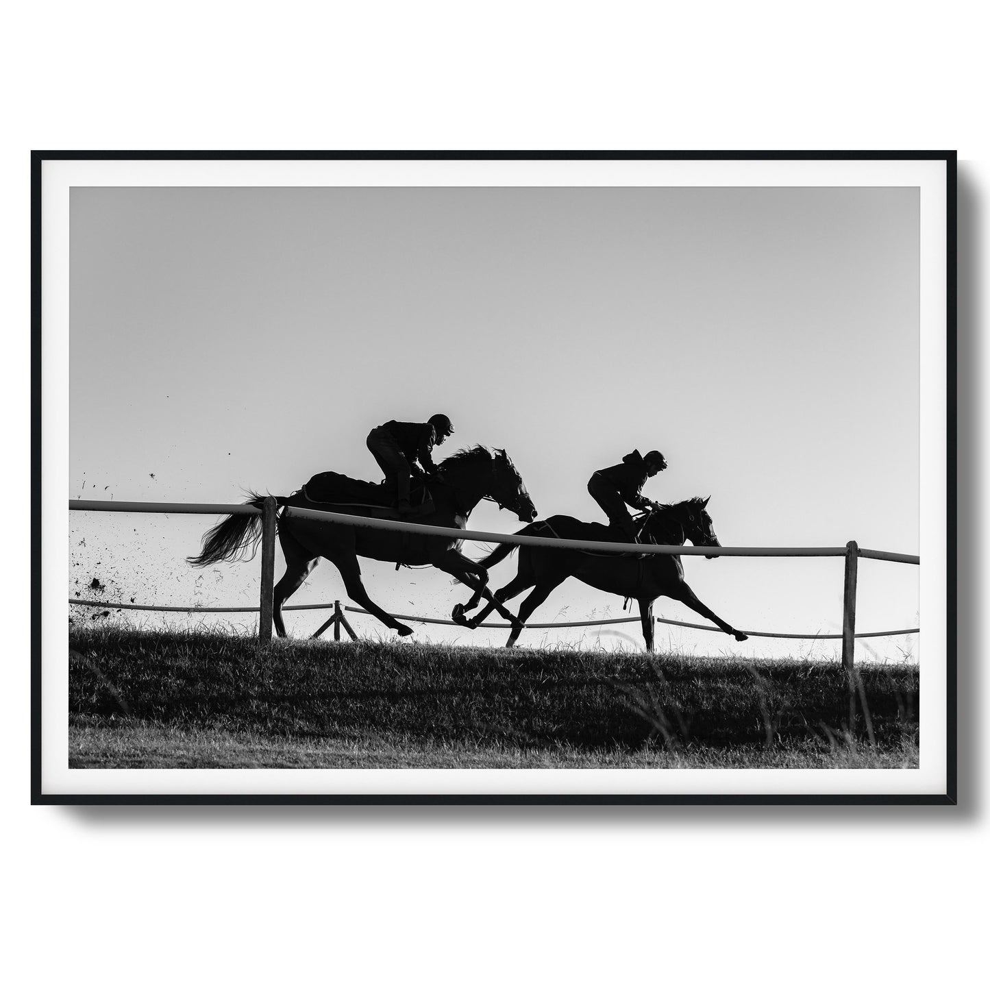 Racing Souls on the Horizon Framed Art