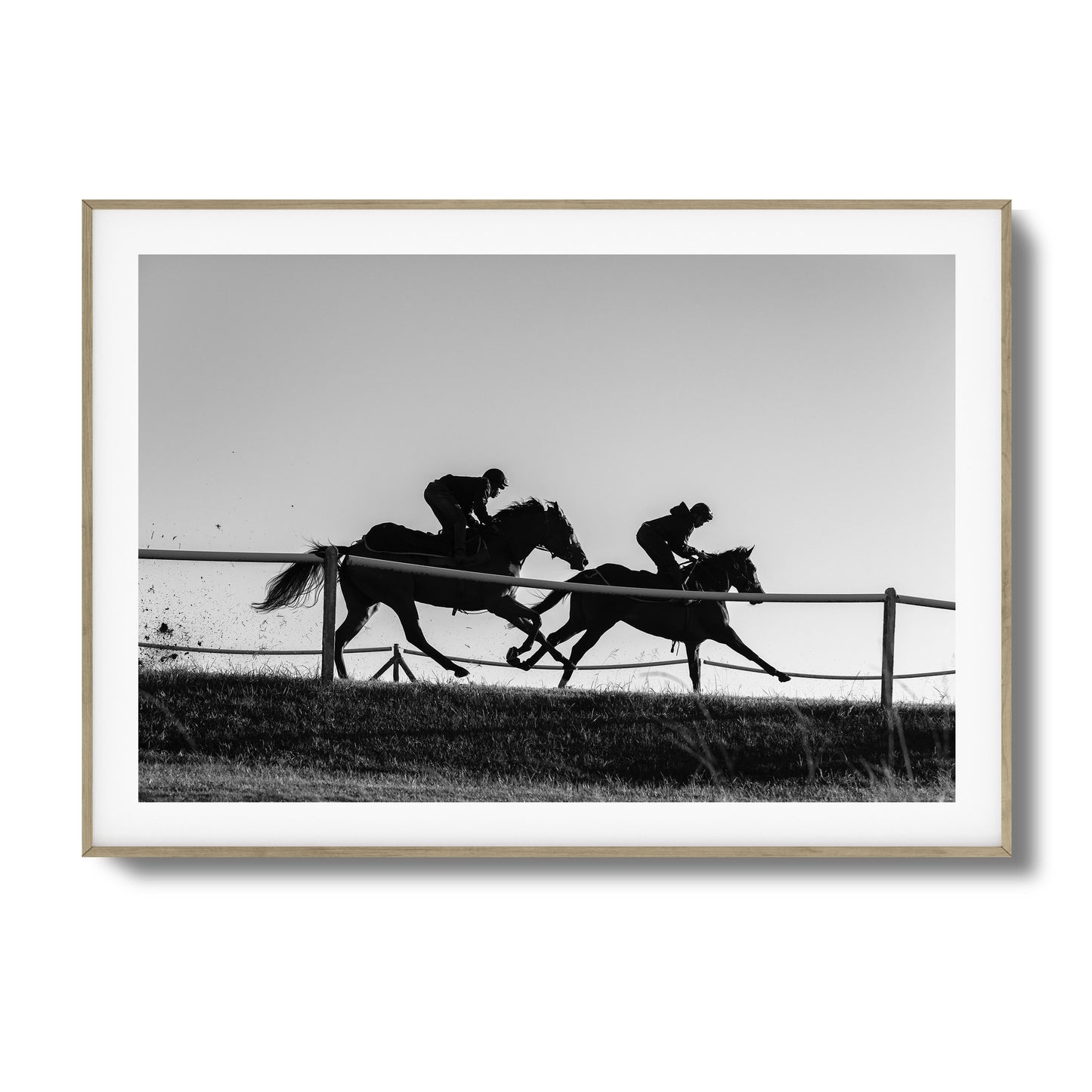 Racing Souls on the Horizon Framed Art