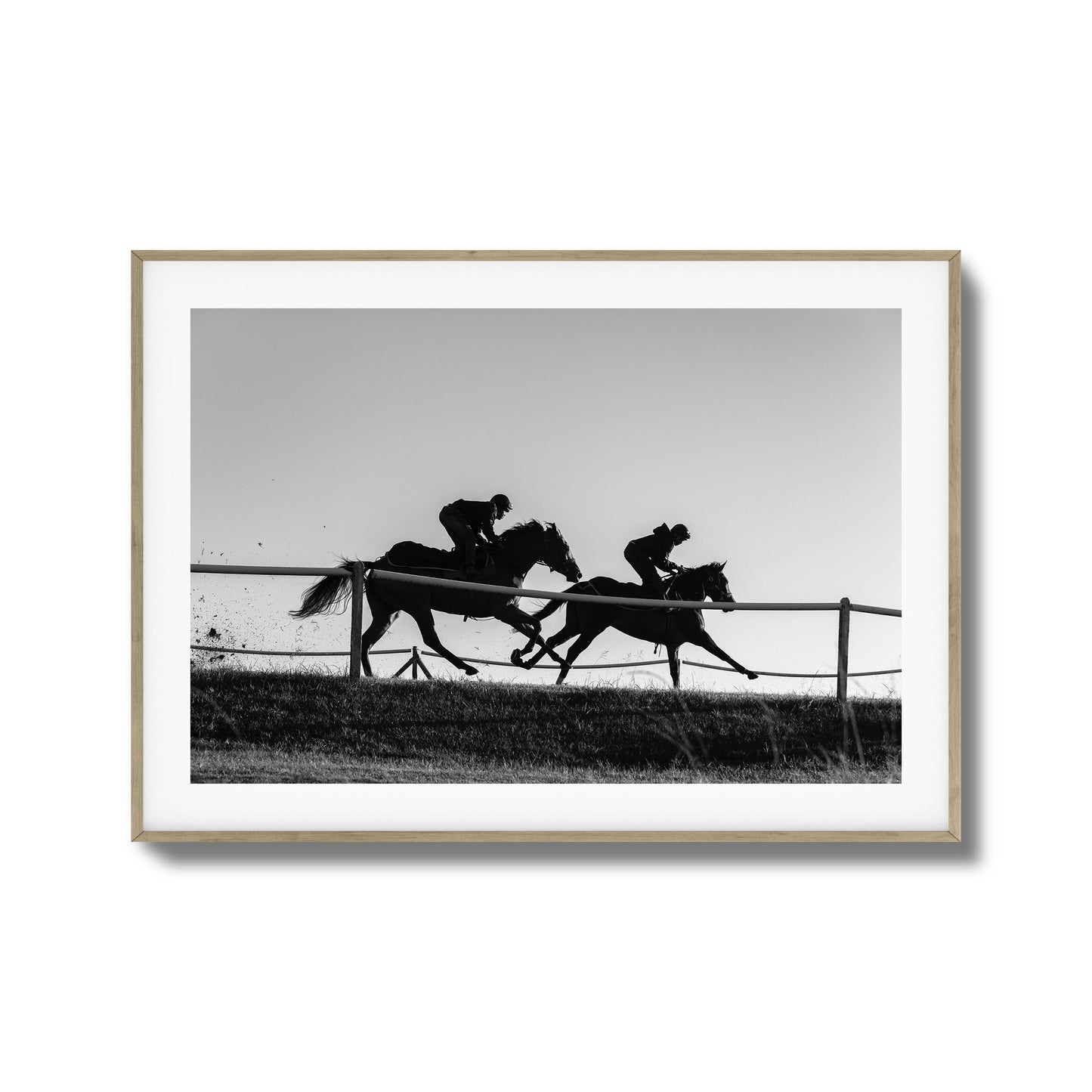 Racing Souls on the Horizon Framed Art