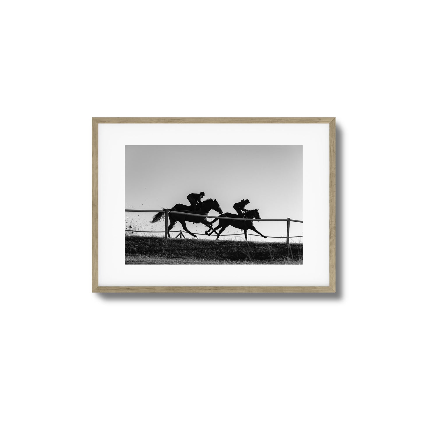 Racing Souls on the Horizon Framed Art