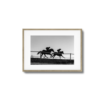 Racing Souls on the Horizon Framed Art