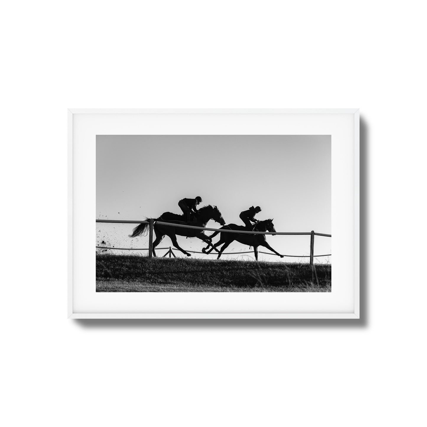 Racing Souls on the Horizon Framed Art