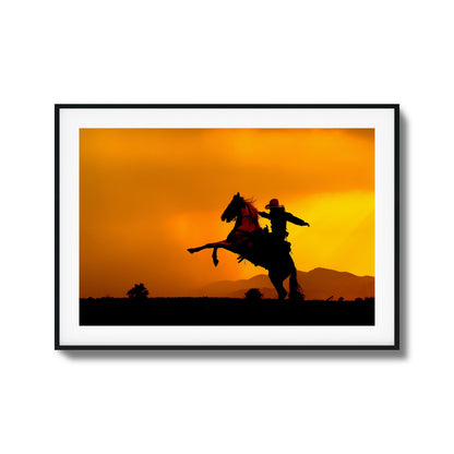 Ride the Fire Framed Art