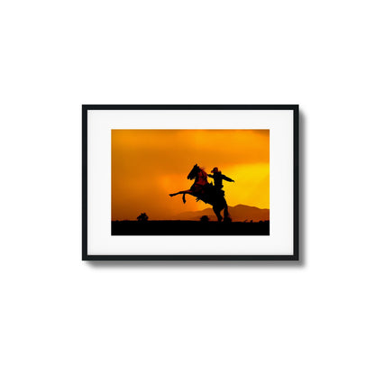 Ride the Fire Framed Art