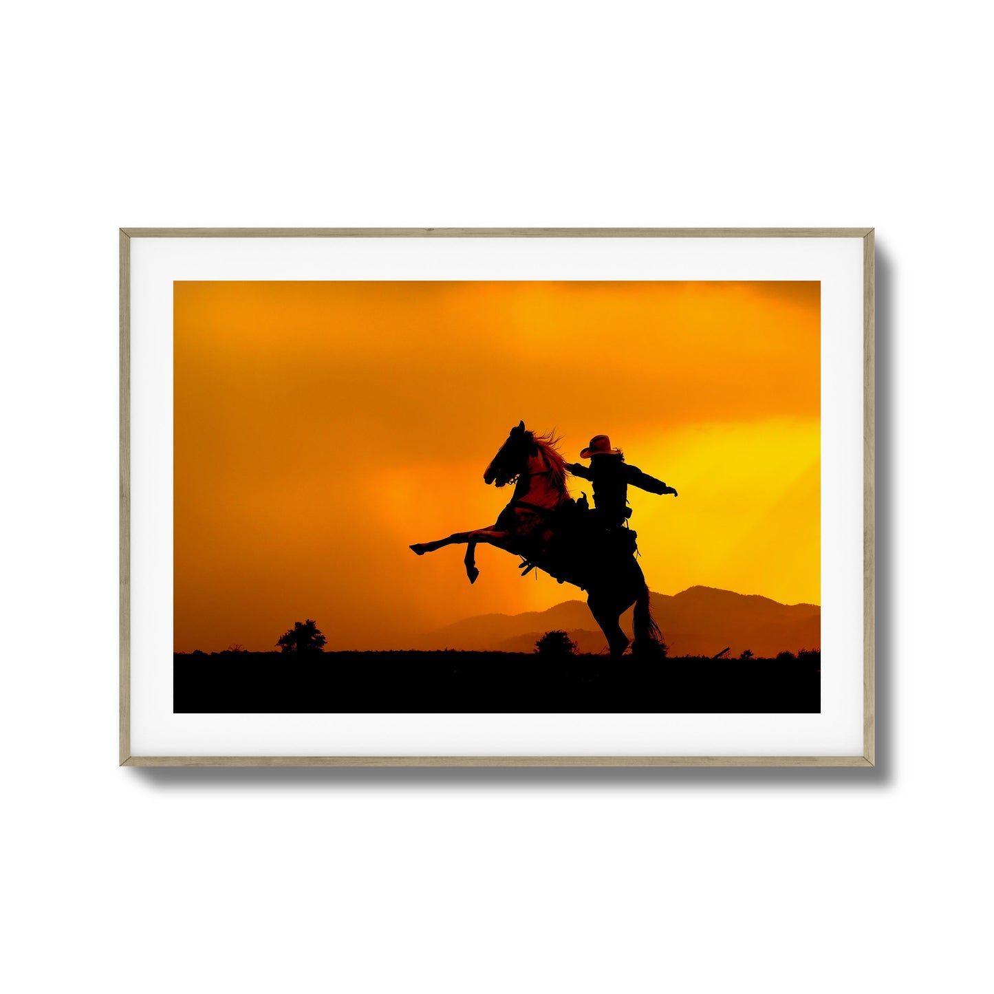 Ride the Fire Framed Art