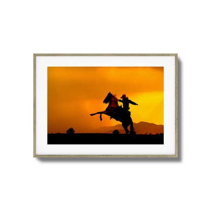 Ride the Fire Framed Art