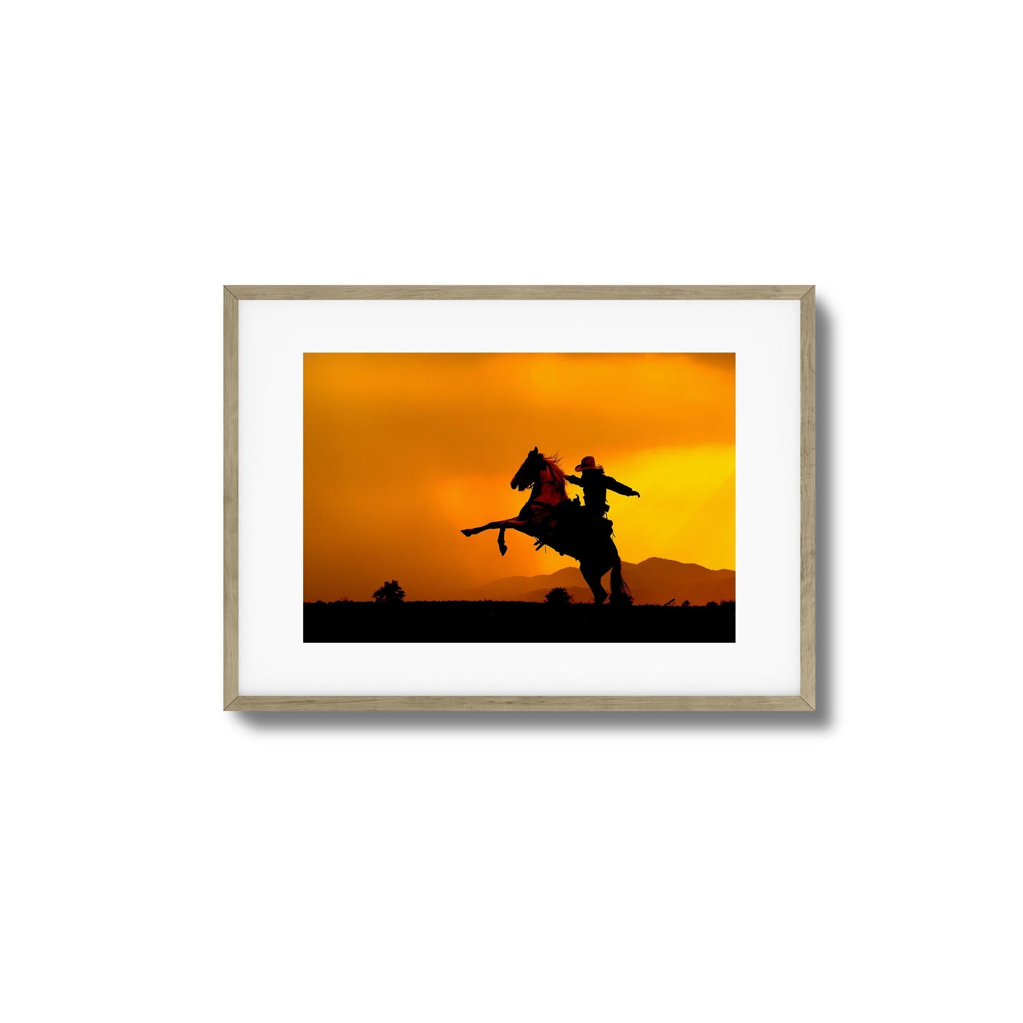 Ride the Fire Framed Art