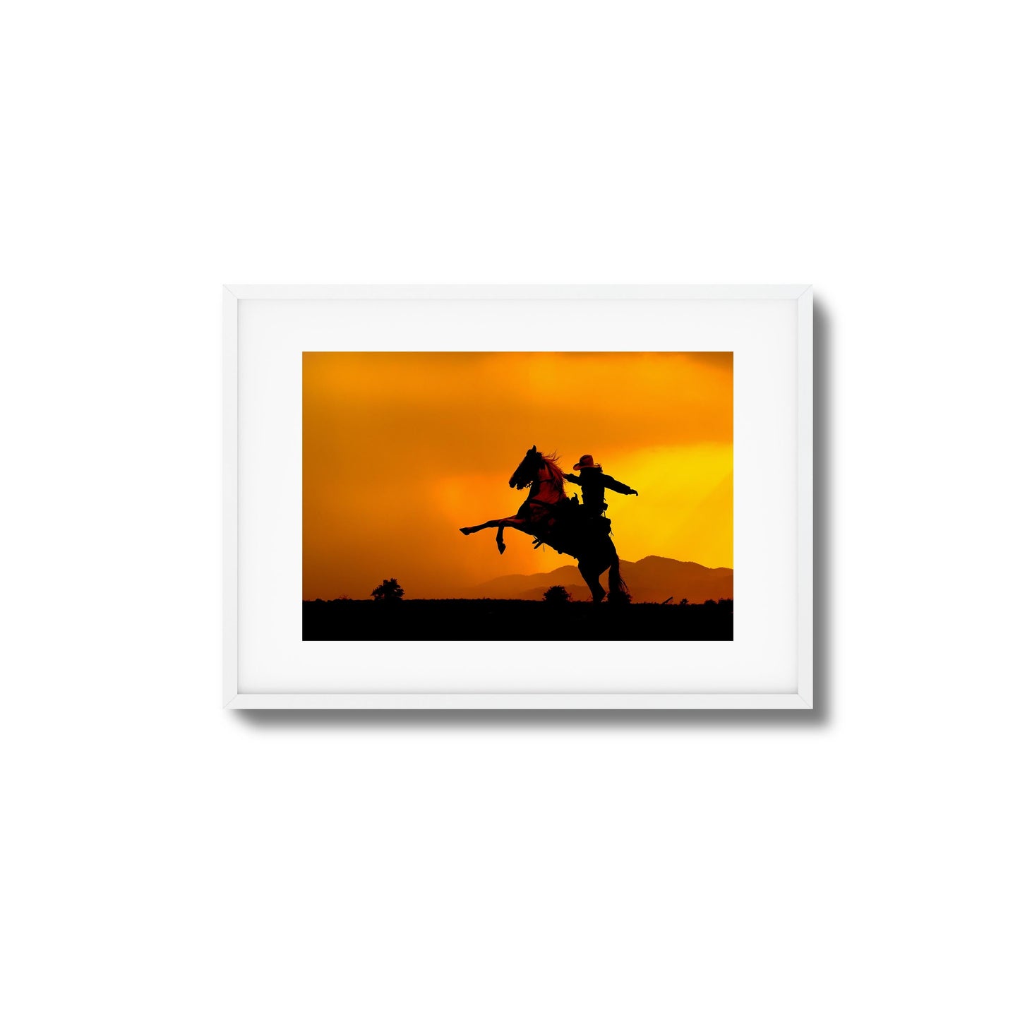 Ride the Fire Framed Art