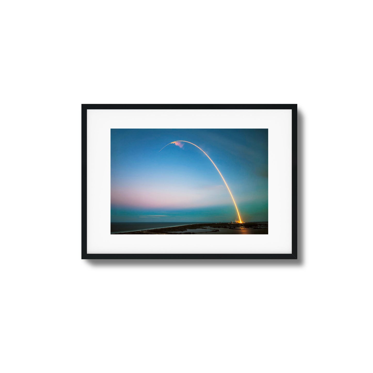 Rocket Launch Framed Art