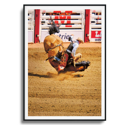Rodeo Bravery Framed Art