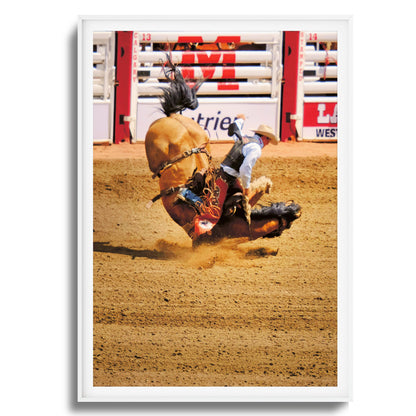 Rodeo Bravery Framed Art