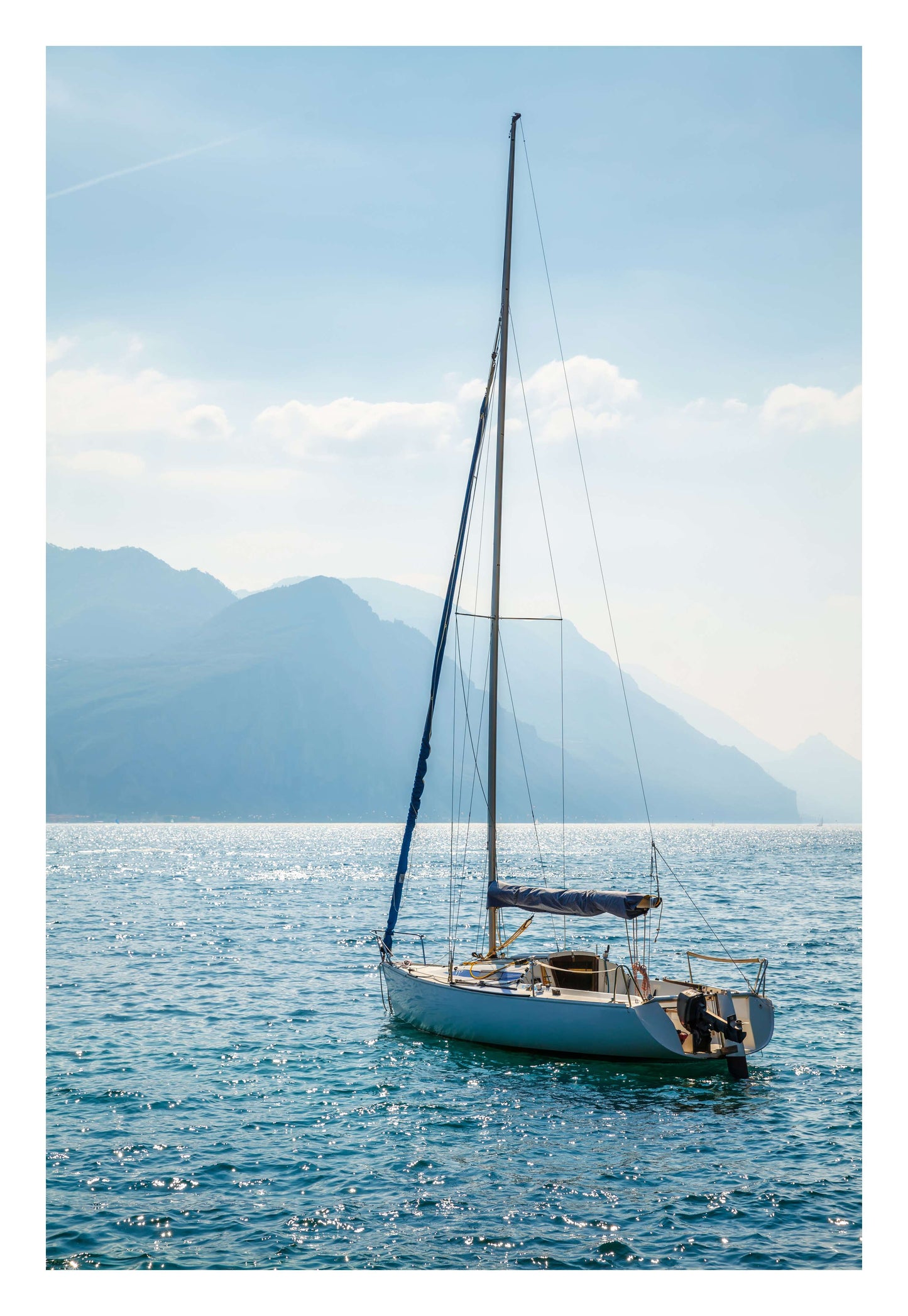 Sailing Serenity Framed Art