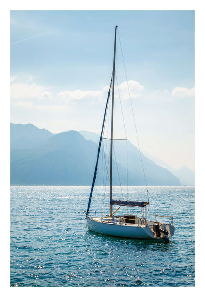 Sailing Serenity Framed Art