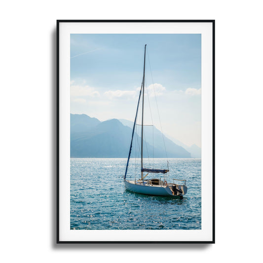 Sailing Serenity Framed Art