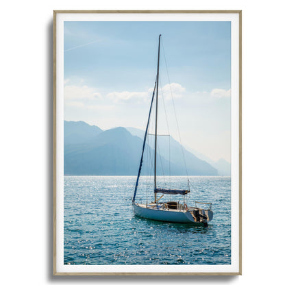 Sailing Serenity Framed Art