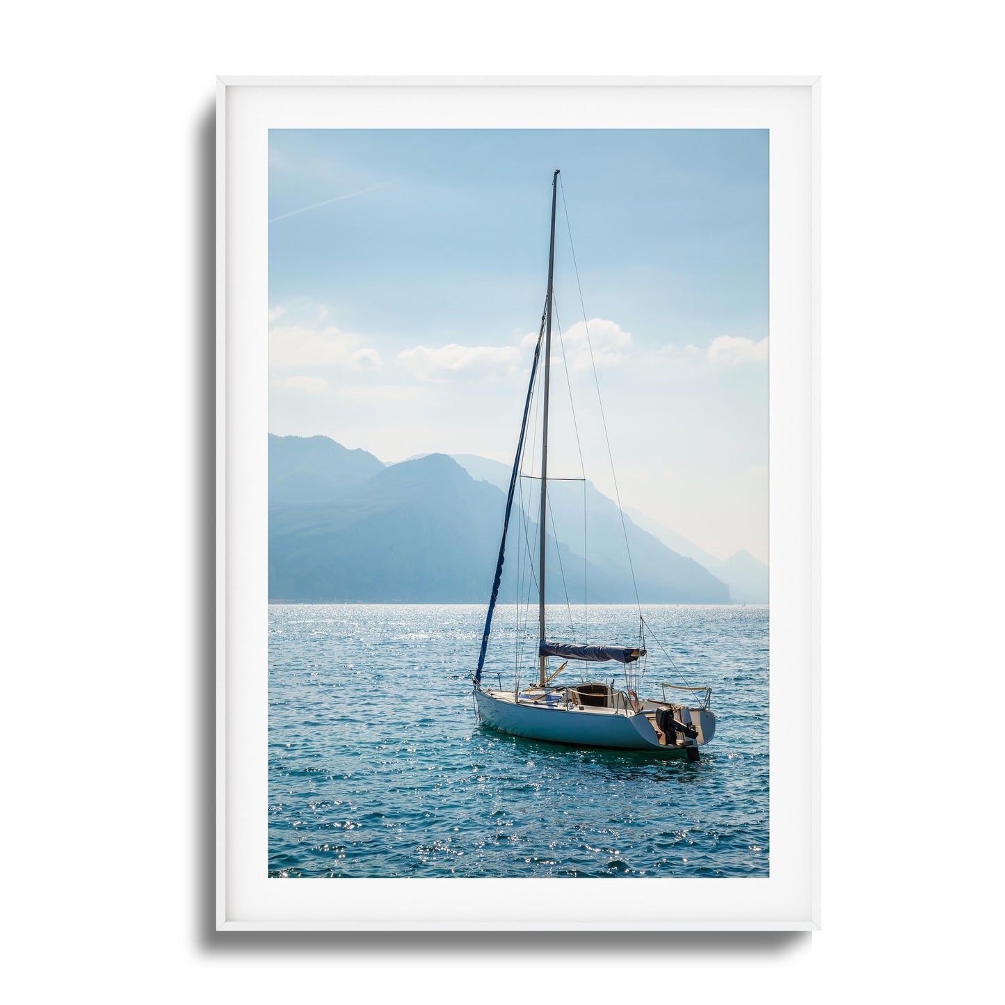 Sailing Serenity Framed Art