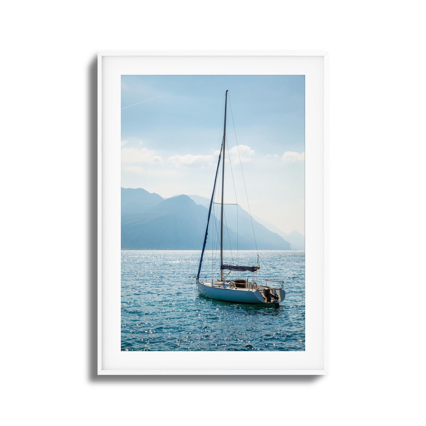 Sailing Serenity Framed Art
