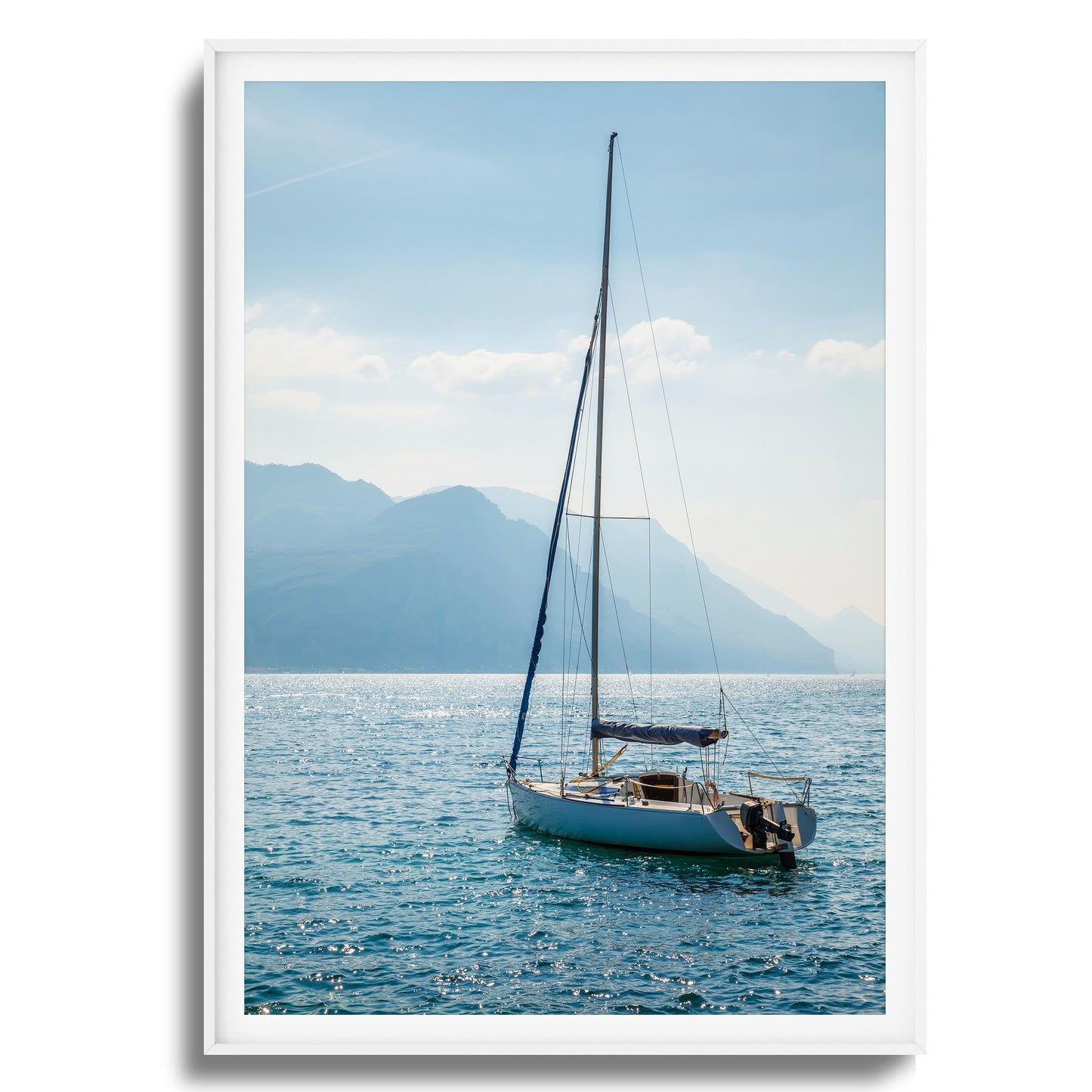 Sailing Serenity Framed Art