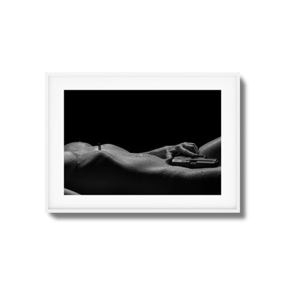 Sensual Power with Sidearm Framed Art