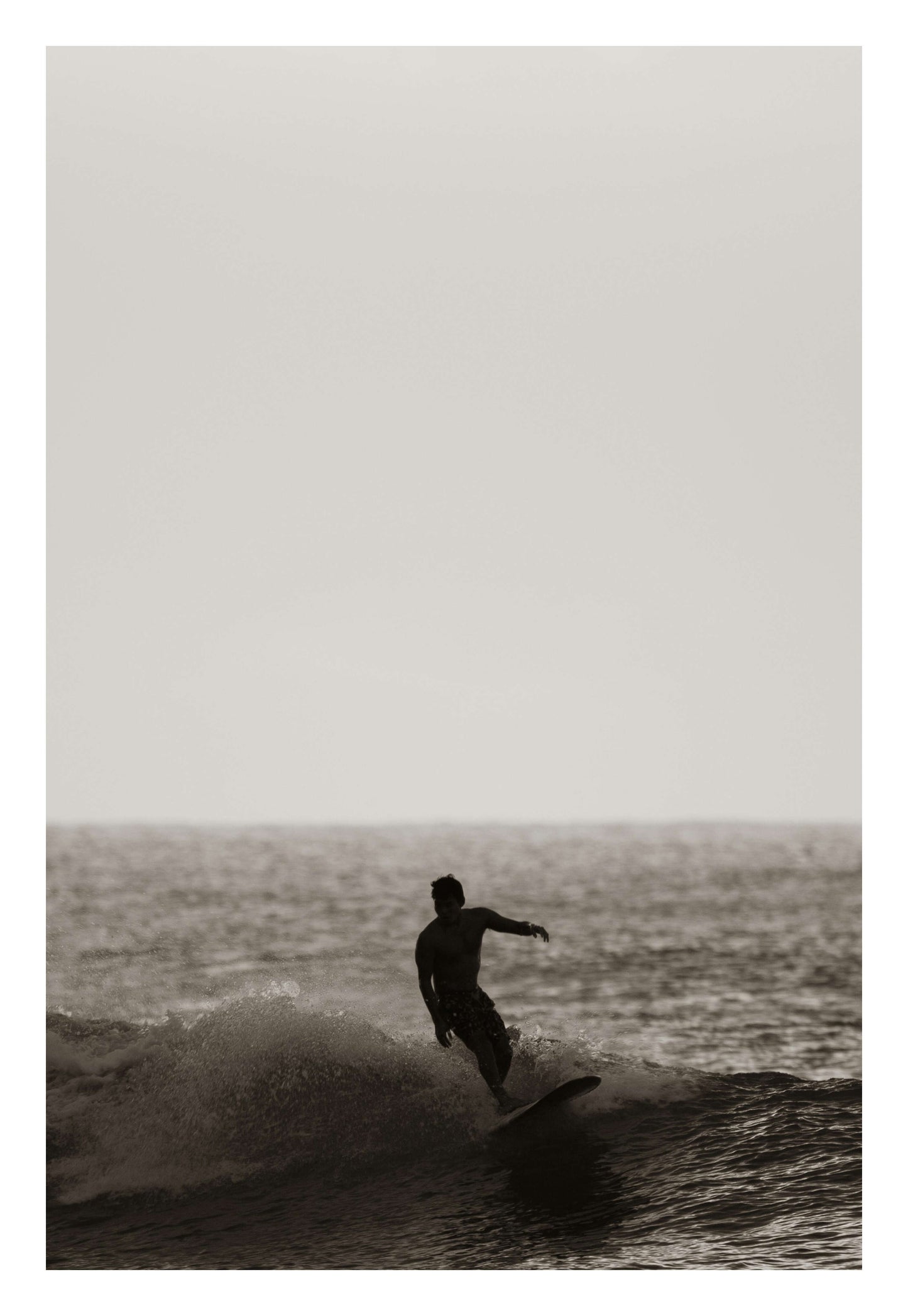 Sepia Ride Framed Art