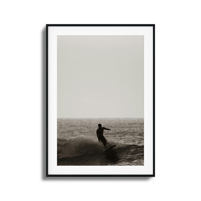 Sepia Ride Framed Art