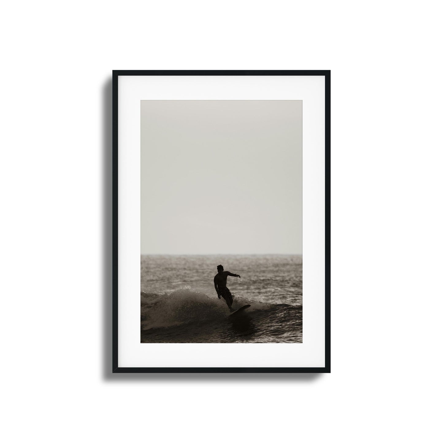 Sepia Ride Framed Art