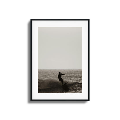 Sepia Ride Framed Art