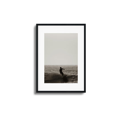 Sepia Ride Framed Art