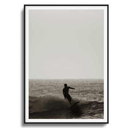 Sepia Ride Framed Art