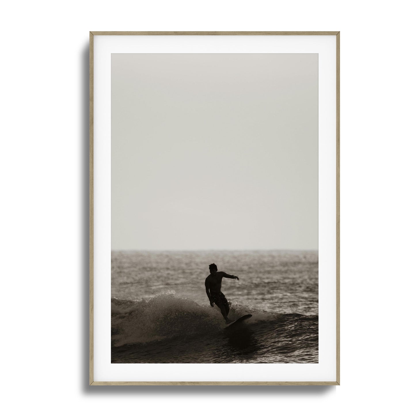 Sepia Ride Framed Art