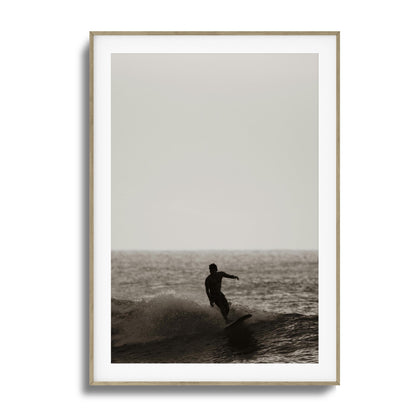 Sepia Ride Framed Art