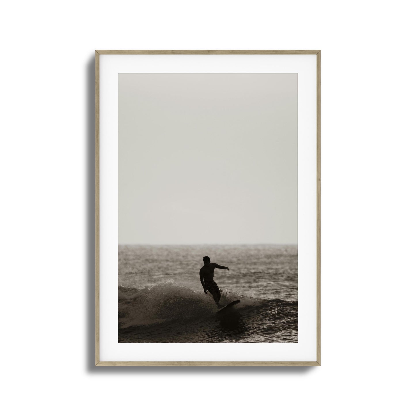 Sepia Ride Framed Art