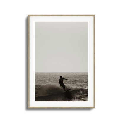 Sepia Ride Framed Art
