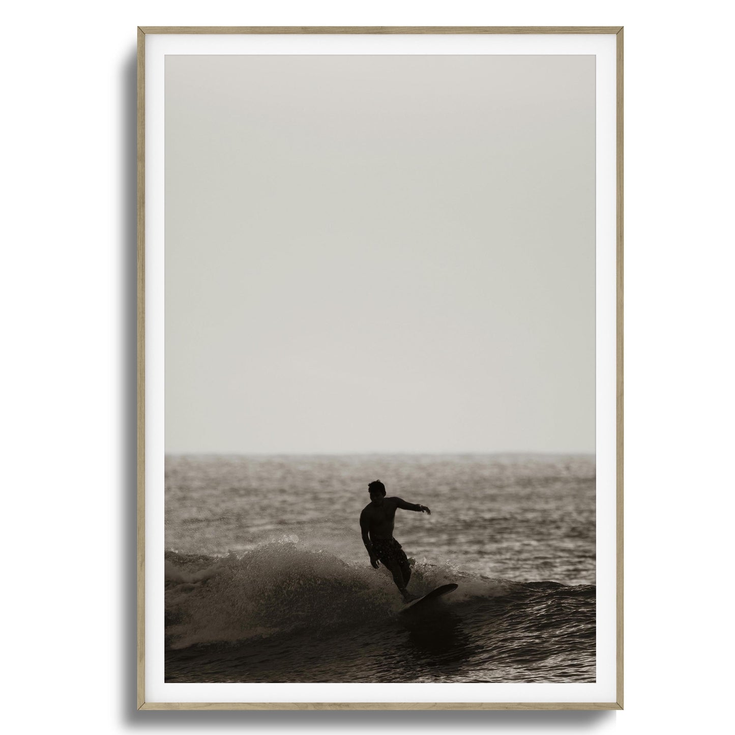 Sepia Ride Framed Art