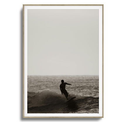 Sepia Ride Framed Art