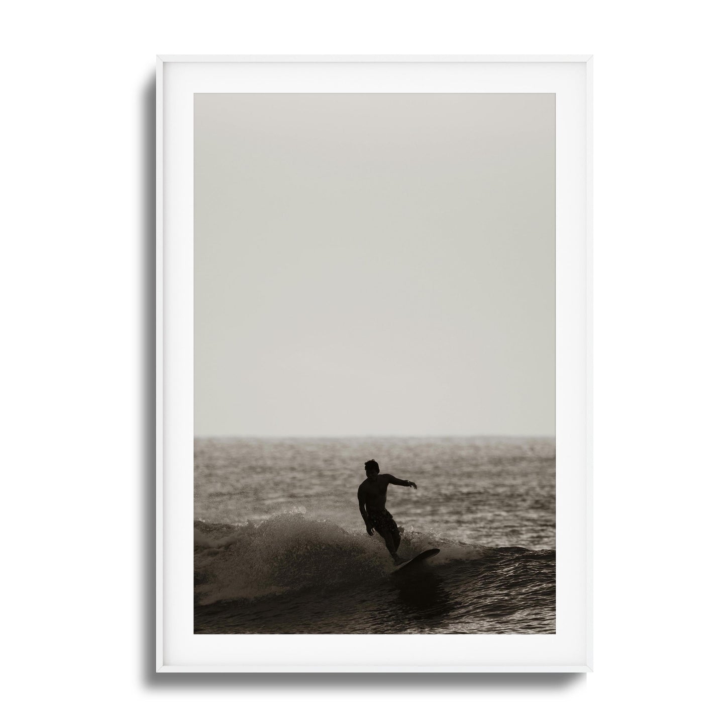 Sepia Ride Framed Art