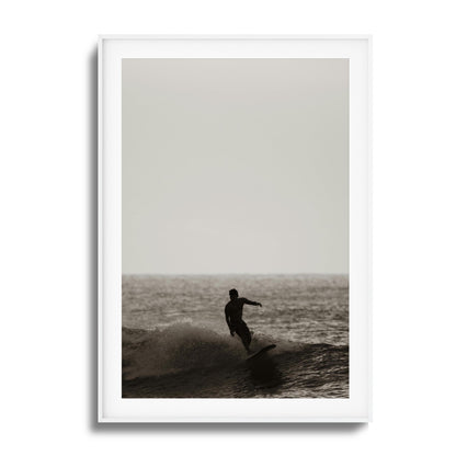 Sepia Ride Framed Art