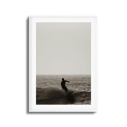 Sepia Ride Framed Art