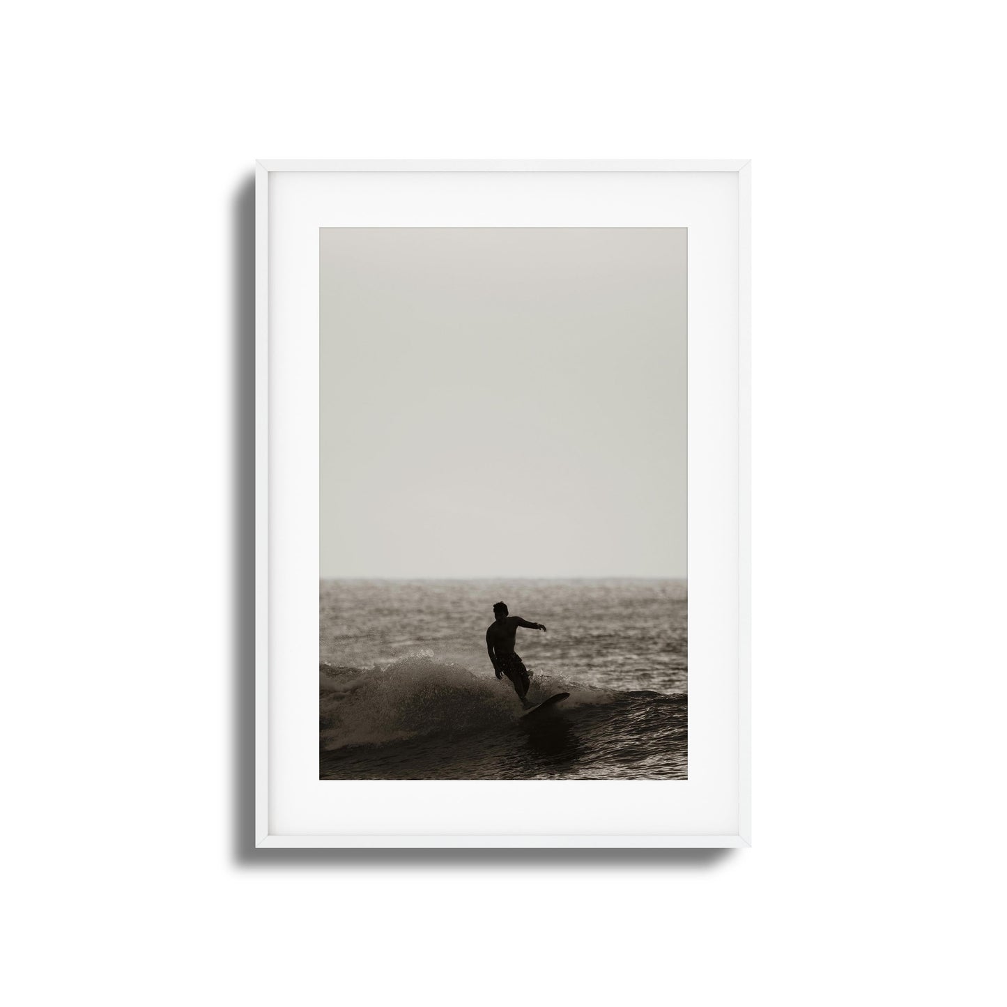 Sepia Ride Framed Art