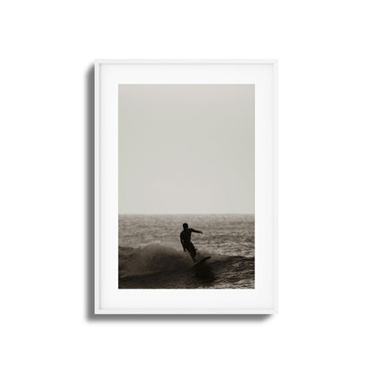 Sepia Ride Framed Art