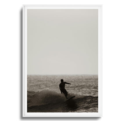 Sepia Ride Framed Art