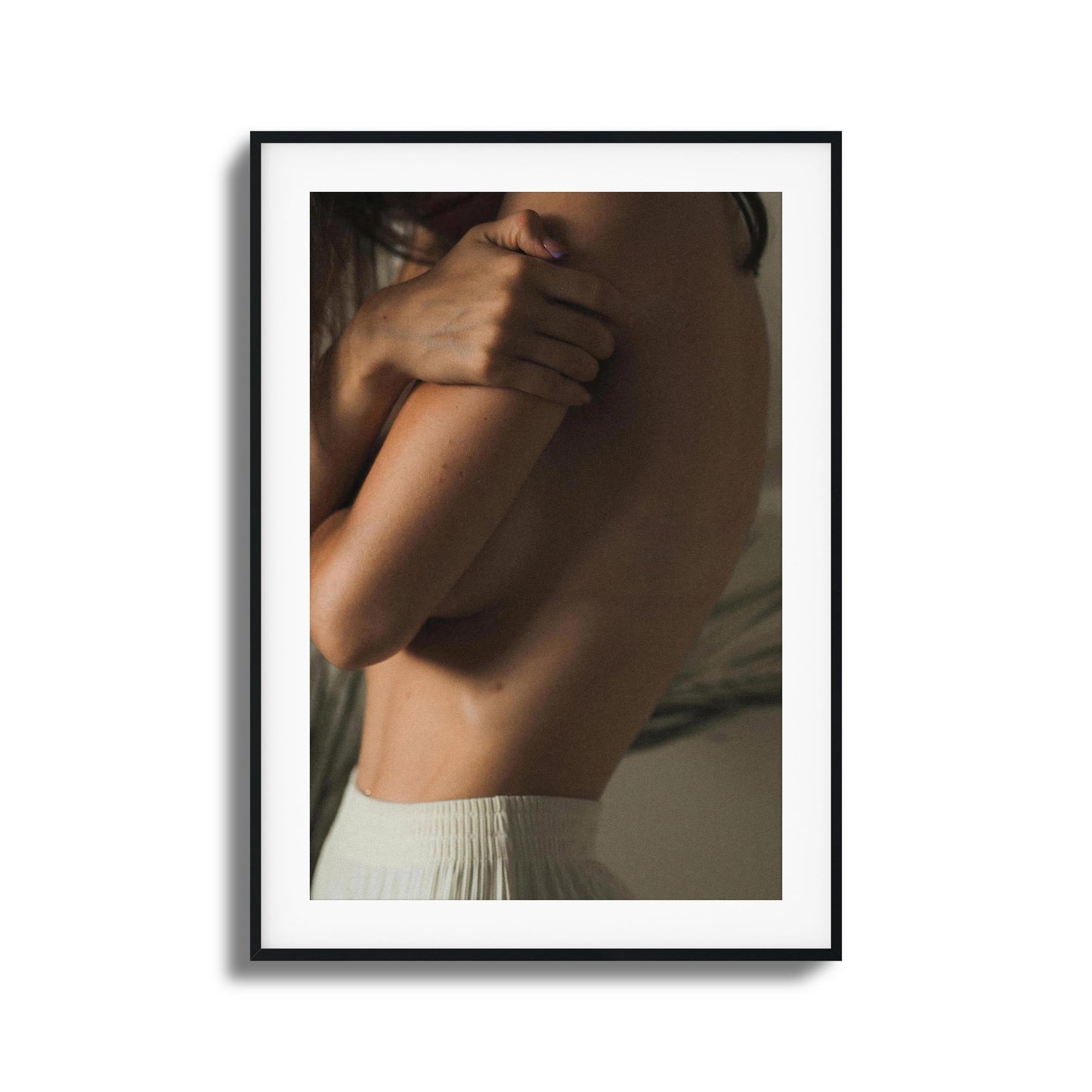 Shadow Embrace Framed Art