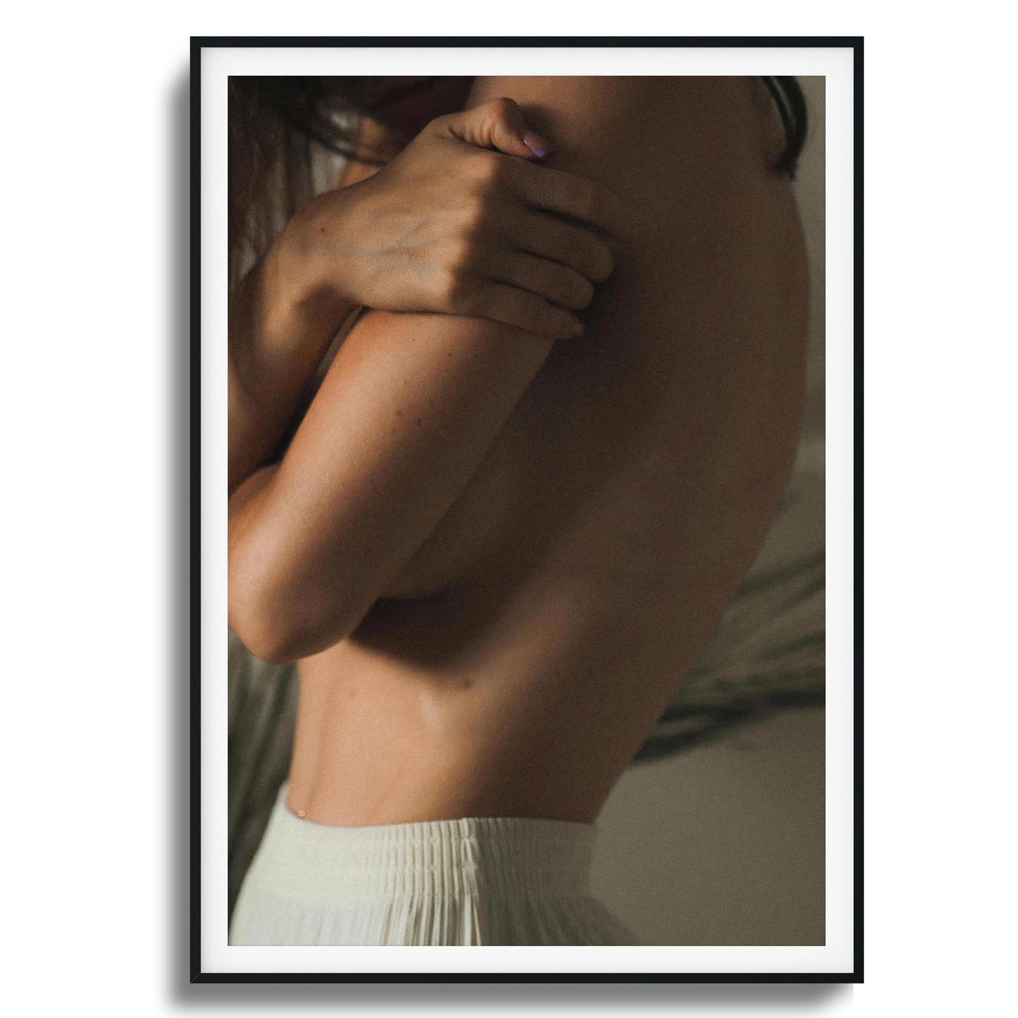 Shadow Embrace Framed Art