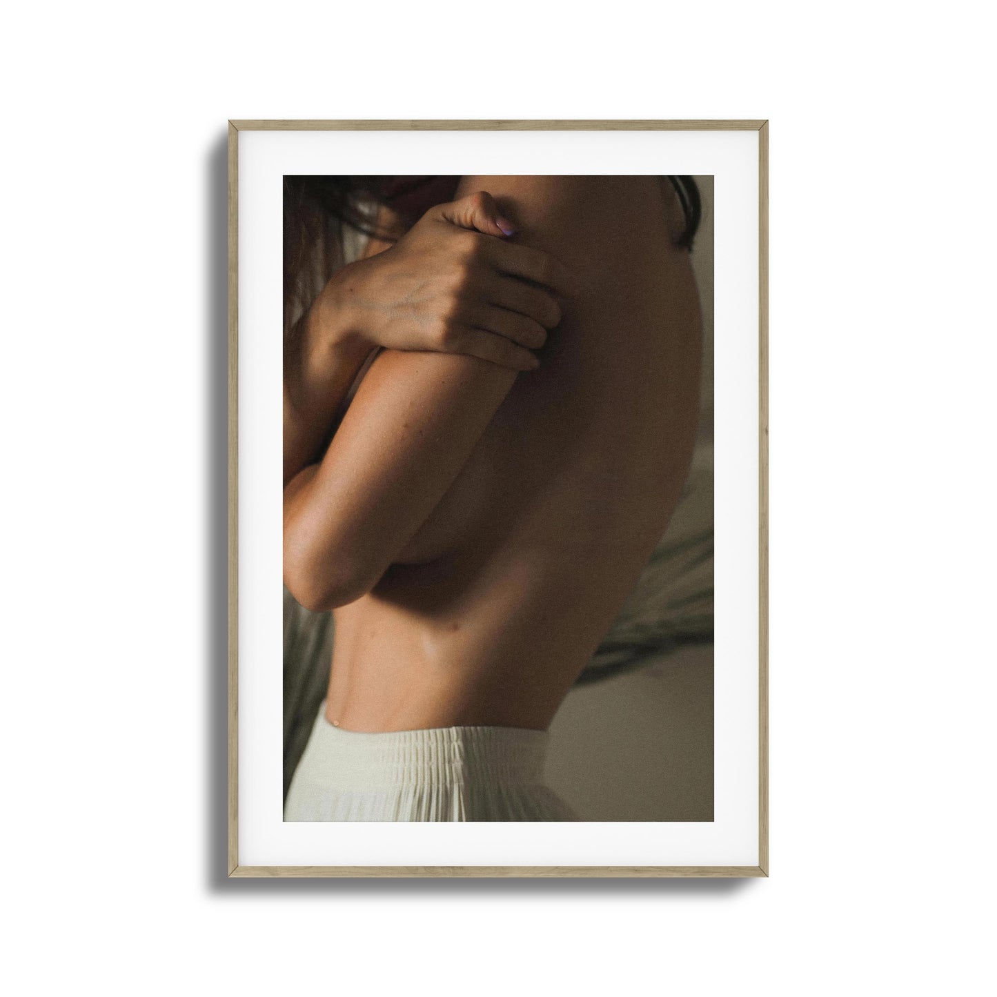 Shadow Embrace Framed Art