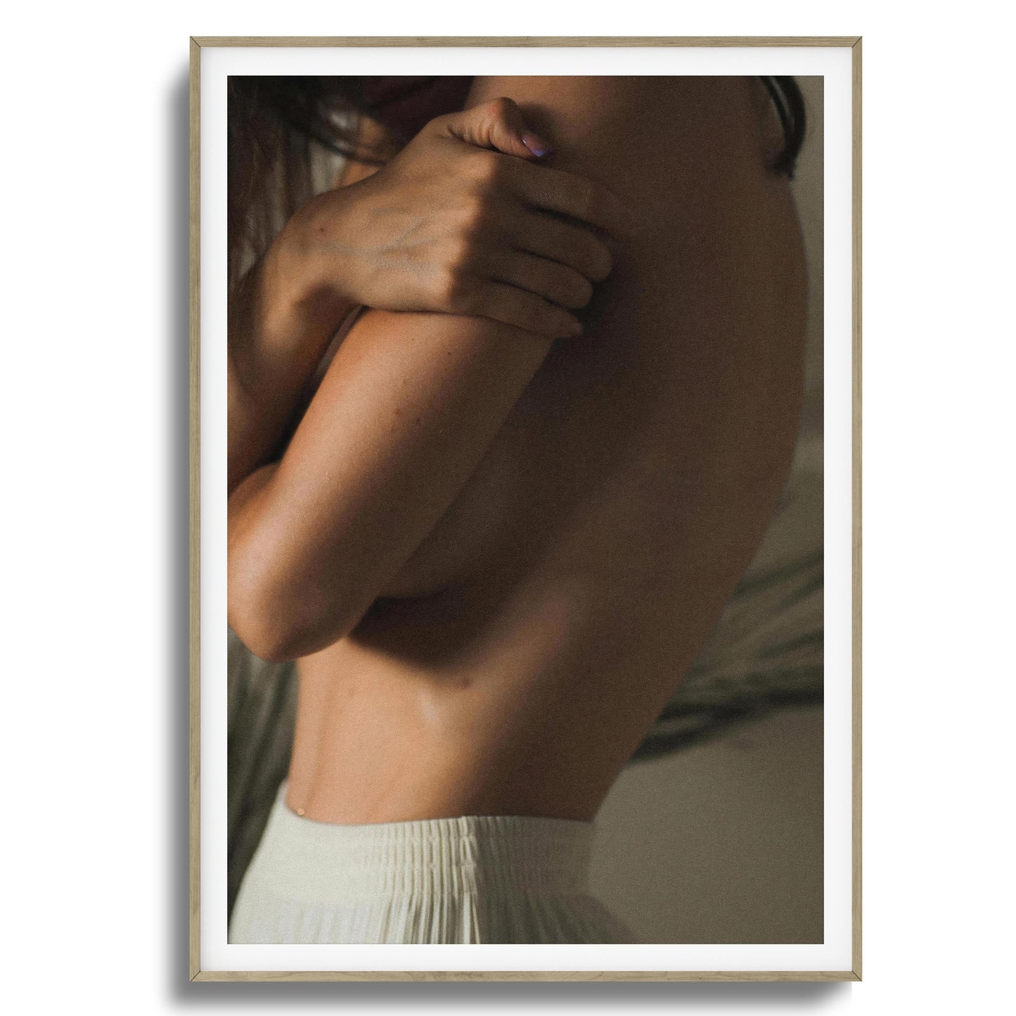 Shadow Embrace Framed Art